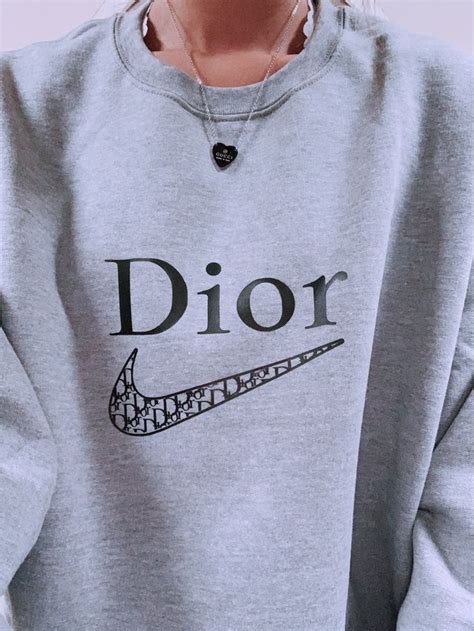 dior nike sweatshirt|dior sweatshirt vintage.